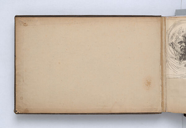 Scrapbook, John Singer Sargent (American, Florence 1856–1925 London), Album containing ephemera and drawings (pencil and gouache on paper), American