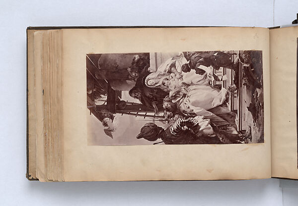 Scrapbook, John Singer Sargent (American, Florence 1856–1925 London), Album containing ephemera and drawings (pencil and gouache on paper), American