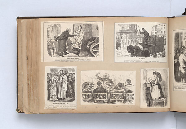 Scrapbook, John Singer Sargent (American, Florence 1856–1925 London), Album containing ephemera and drawings (pencil and gouache on paper), American