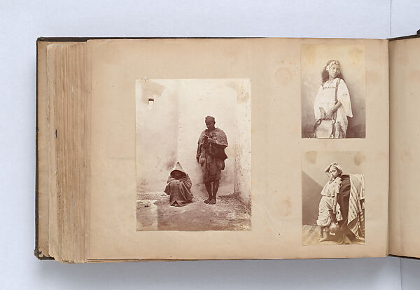 Scrapbook, John Singer Sargent (American, Florence 1856–1925 London), Album containing ephemera and drawings (pencil and gouache on paper), American