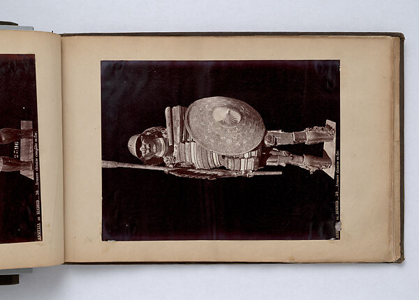 Scrapbook, John Singer Sargent (American, Florence 1856–1925 London), Album containing ephemera and drawings (pencil and gouache on paper), American