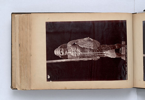 Scrapbook, John Singer Sargent (American, Florence 1856–1925 London), Album containing ephemera and drawings (pencil and gouache on paper), American