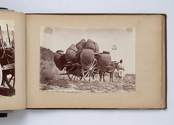 Scrapbook, John Singer Sargent (American, Florence 1856–1925 London), Album containing ephemera and drawings (pencil and gouache on paper), American