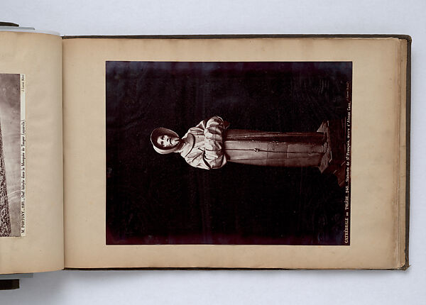 Scrapbook, John Singer Sargent (American, Florence 1856–1925 London), Album containing ephemera and drawings (pencil and gouache on paper), American