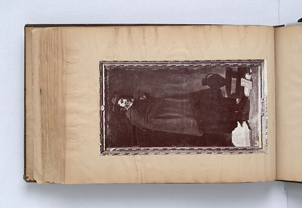 Scrapbook, John Singer Sargent (American, Florence 1856–1925 London), Album containing ephemera and drawings (pencil and gouache on paper), American