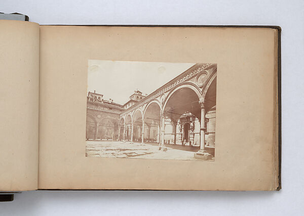 Scrapbook, John Singer Sargent (American, Florence 1856–1925 London), Album containing ephemera and drawings (pencil and gouache on paper), American