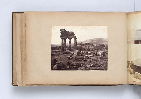 Scrapbook, John Singer Sargent (American, Florence 1856–1925 London), Album containing ephemera and drawings (pencil and gouache on paper), American