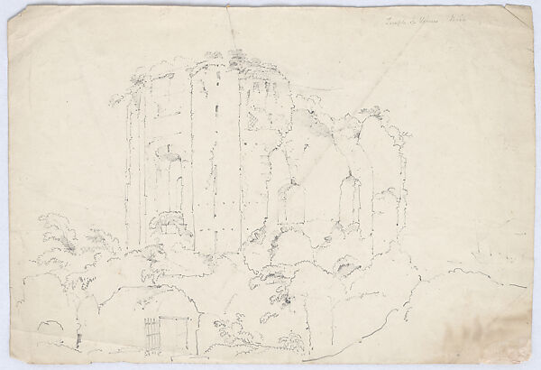 Scrapbook, John Singer Sargent (American, Florence 1856–1925 London), Album containing ephemera and drawings (pencil and gouache on paper), American