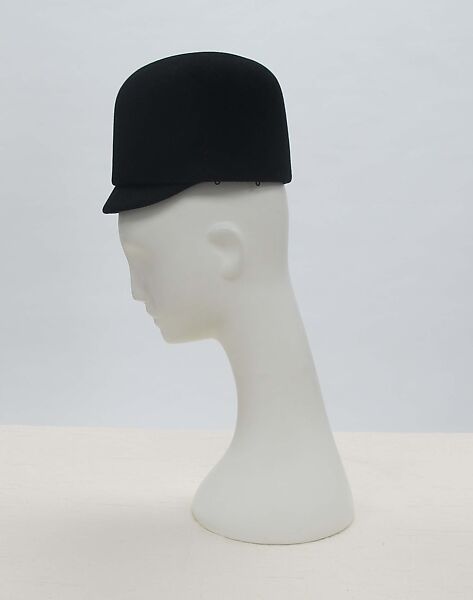 Hat, House of Balenciaga (French, founded 1937), wool, silk, French