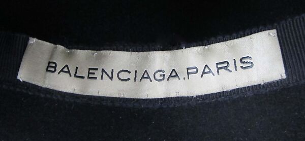 Hat, House of Balenciaga (French, founded 1937), wool, silk, French