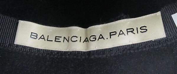 Hat, House of Balenciaga (French, founded 1937), wool, silk, French