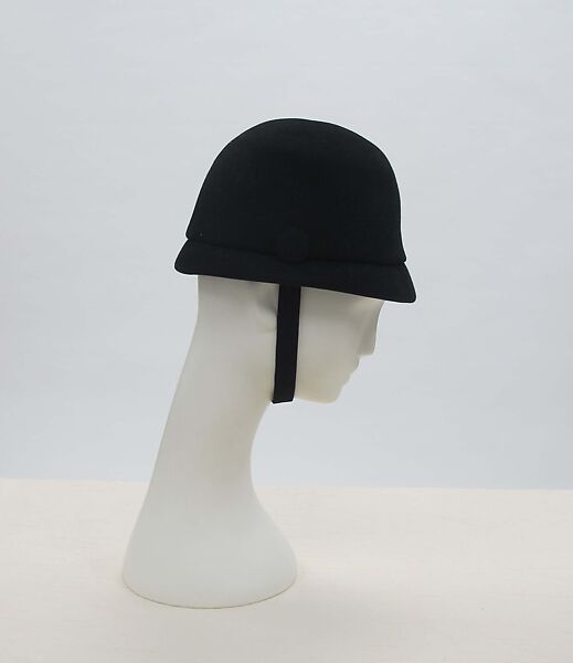 Hat, House of Balenciaga (French, founded 1937), wool, silk, French