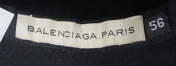 Hat, House of Balenciaga (French, founded 1937), wool, silk, French