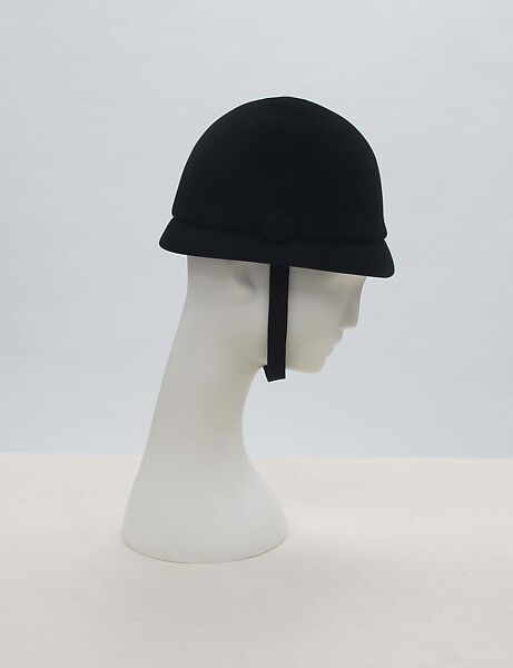 Hat, House of Balenciaga (French, founded 1937), wool, silk, French