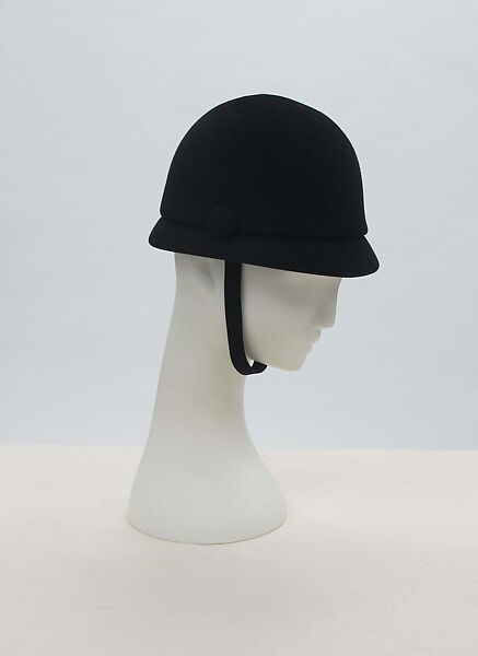 Hat, House of Balenciaga (French, founded 1937), wool, silk, French