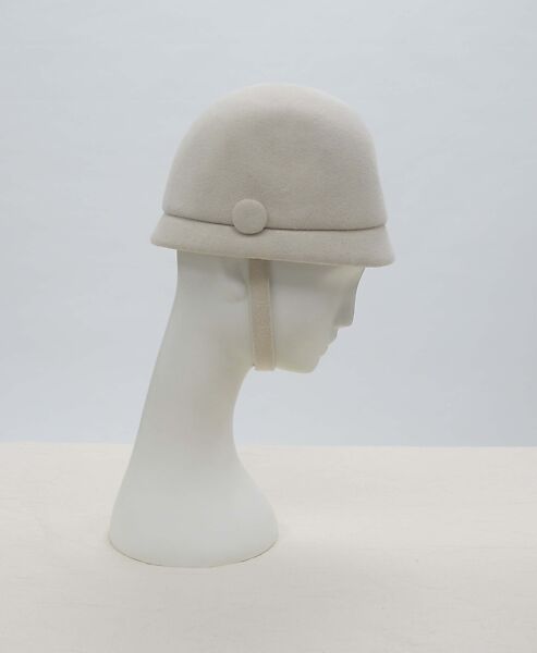 Hat, House of Balenciaga (French, founded 1937), wool, silk, French