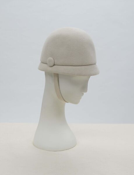 Hat, House of Balenciaga (French, founded 1937), wool, silk, French