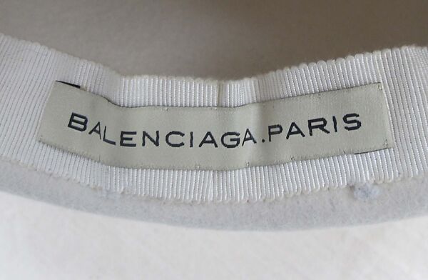 Hat, House of Balenciaga (French, founded 1937), wool, silk, French