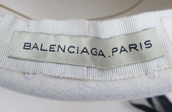 Hat, House of Balenciaga (French, founded 1937), wool, silk, French