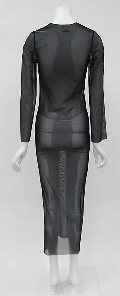 Dress, Comme des Garçons (Japanese, founded 1969), synthetic, Japanese