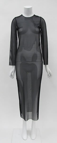 Dress, Comme des Garçons (Japanese, founded 1969), synthetic, Japanese 