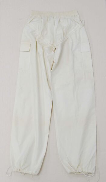 Trousers, Ronald Kolodzie (American), cotton, American