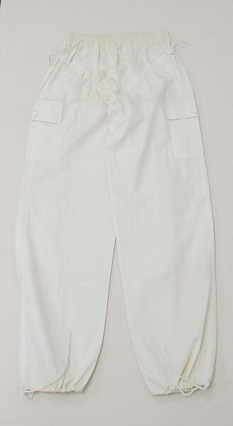 Trousers, Ronald Kolodzie (American), cotton, American 