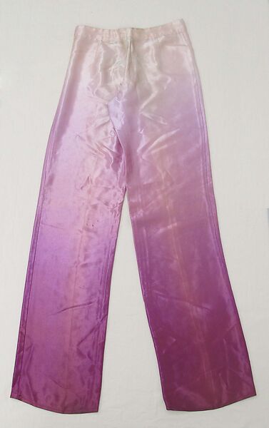 Trousers, Ronald Kolodzie (American), synthetic, cotton, American