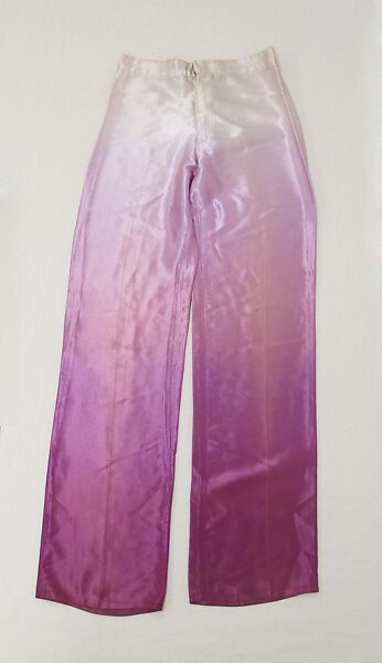 Trousers, Ronald Kolodzie (American), synthetic, cotton, American 