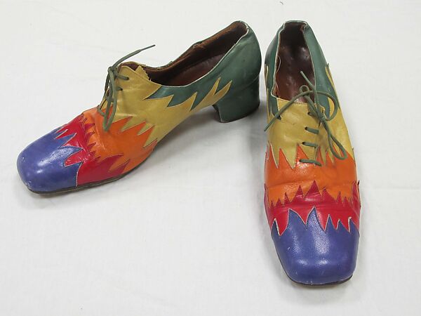 Shoes, Ronald Kolodzie (American), leather, American