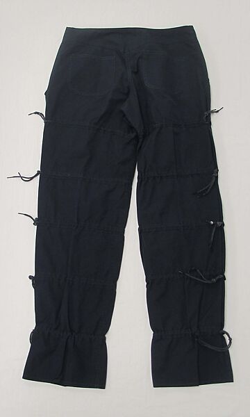 Trousers, Ronald Kolodzie (American), cotton, American