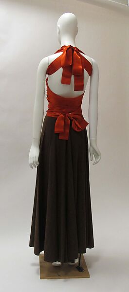Ensemble, Madame Grès (Germaine Émilie Krebs) (French, Paris 1903–1993 Var region), silk, wool, French
