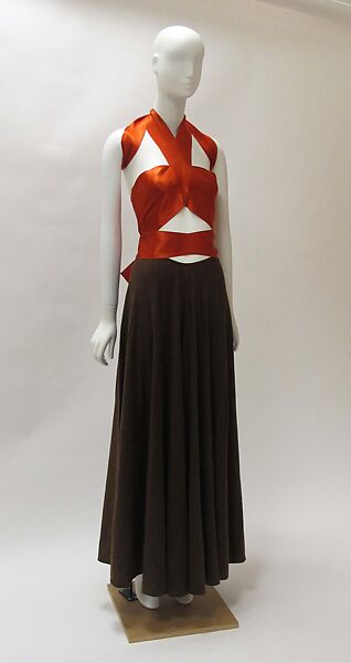 Ensemble, Madame Grès (Germaine Émilie Krebs) (French, Paris 1903–1993 Var region), silk, wool, French
