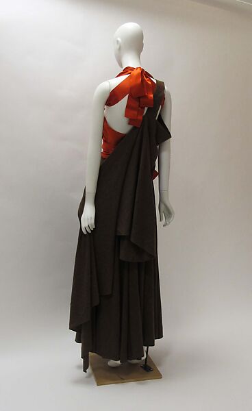 Ensemble, Madame Grès (Germaine Émilie Krebs) (French, Paris 1903–1993 Var region), silk, wool, French