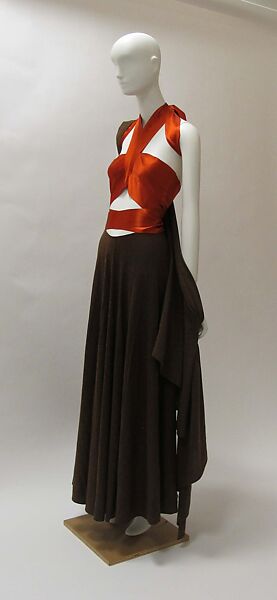 Ensemble, Madame Grès (Germaine Émilie Krebs) (French, Paris 1903–1993 Var region), silk, wool, French