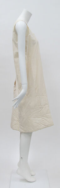 Dress, Comme des Garçons (Japanese, founded 1969), cotton, synthetic, Japanese