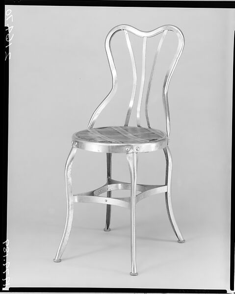 Side Chair, Chrome on steel, American 