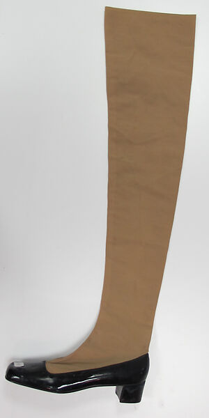 Boot, Roger Vivier (French, 1913–1998), leather, plastic (polyurethane), French