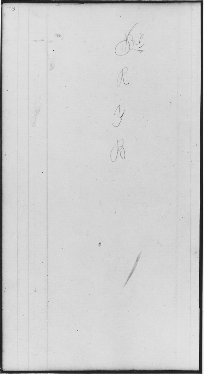 John William Casilear | Scribble (from Sketchbook) | American | The ...