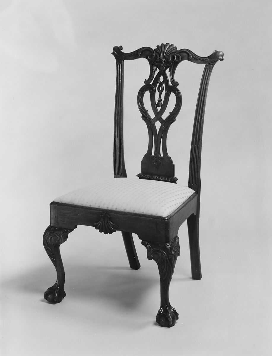 Side Chair, Mahogany, American 