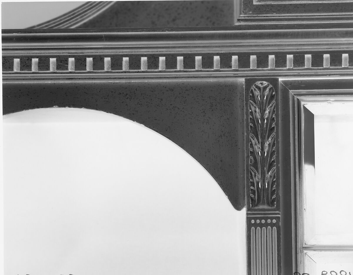 Cabinet, Attributed to Herter Brothers (German, active New York, 1864–1906), Maple, with painted and gilded surface, bevelled glass, silk velvet, brass, American