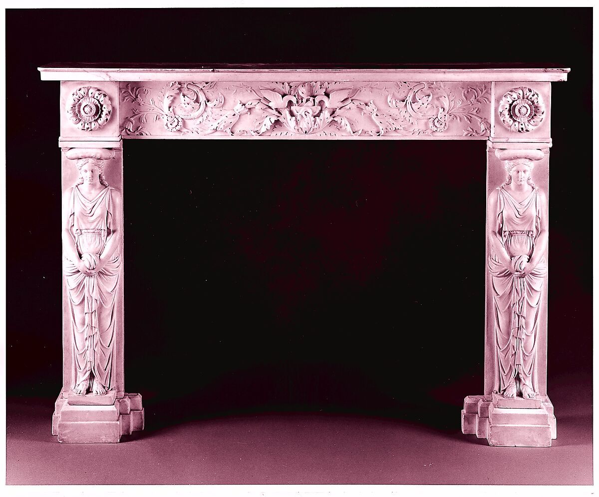 Mantel, Marble, Italian