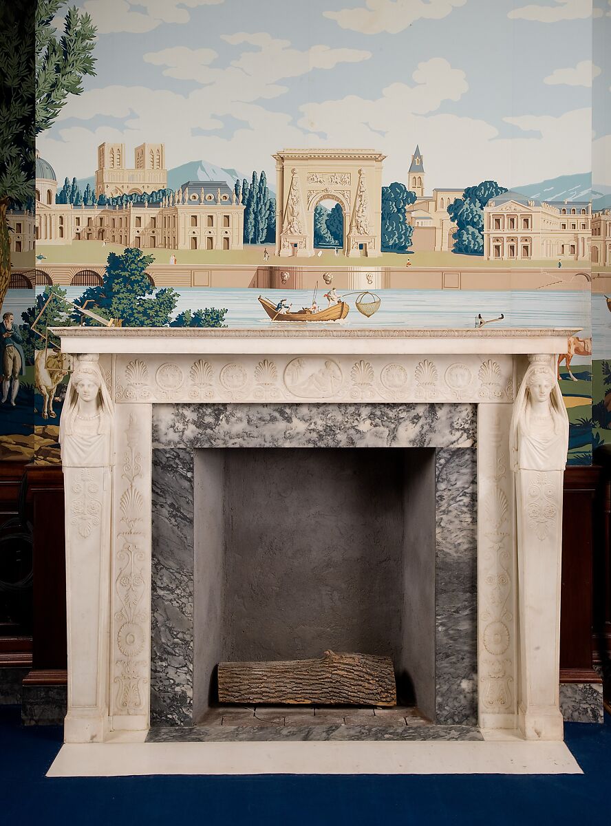 Mantel, Marble, Italian