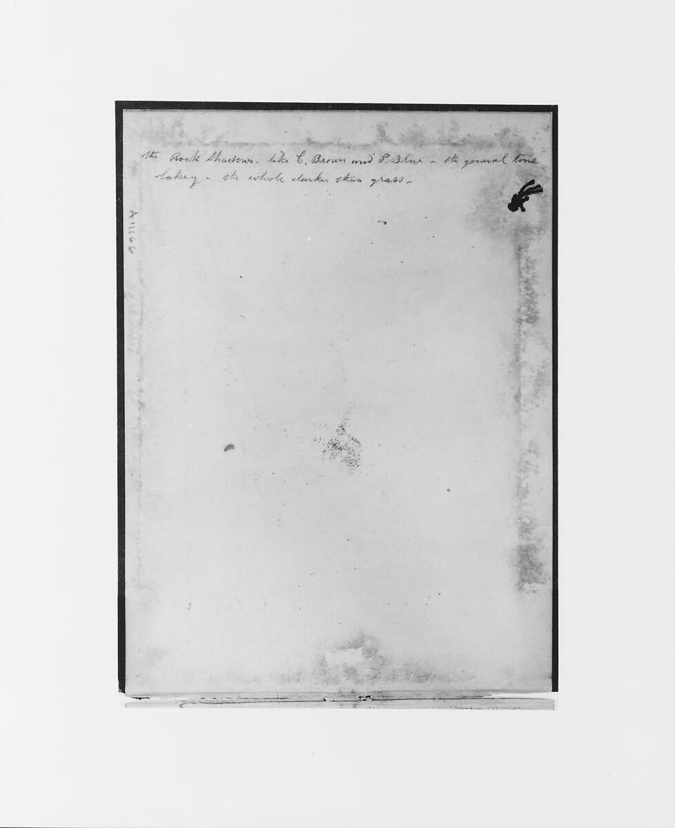 Sketchbook of White Mountains and Hudson River Subjects, David Johnson (American, New York 1827–1908 Walden, New York), Drawings in graphite on off-white wove paper, bound in cloth- and leather-covered boards, American