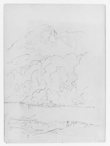 Sketchbook of White Mountains and Hudson River Subjects