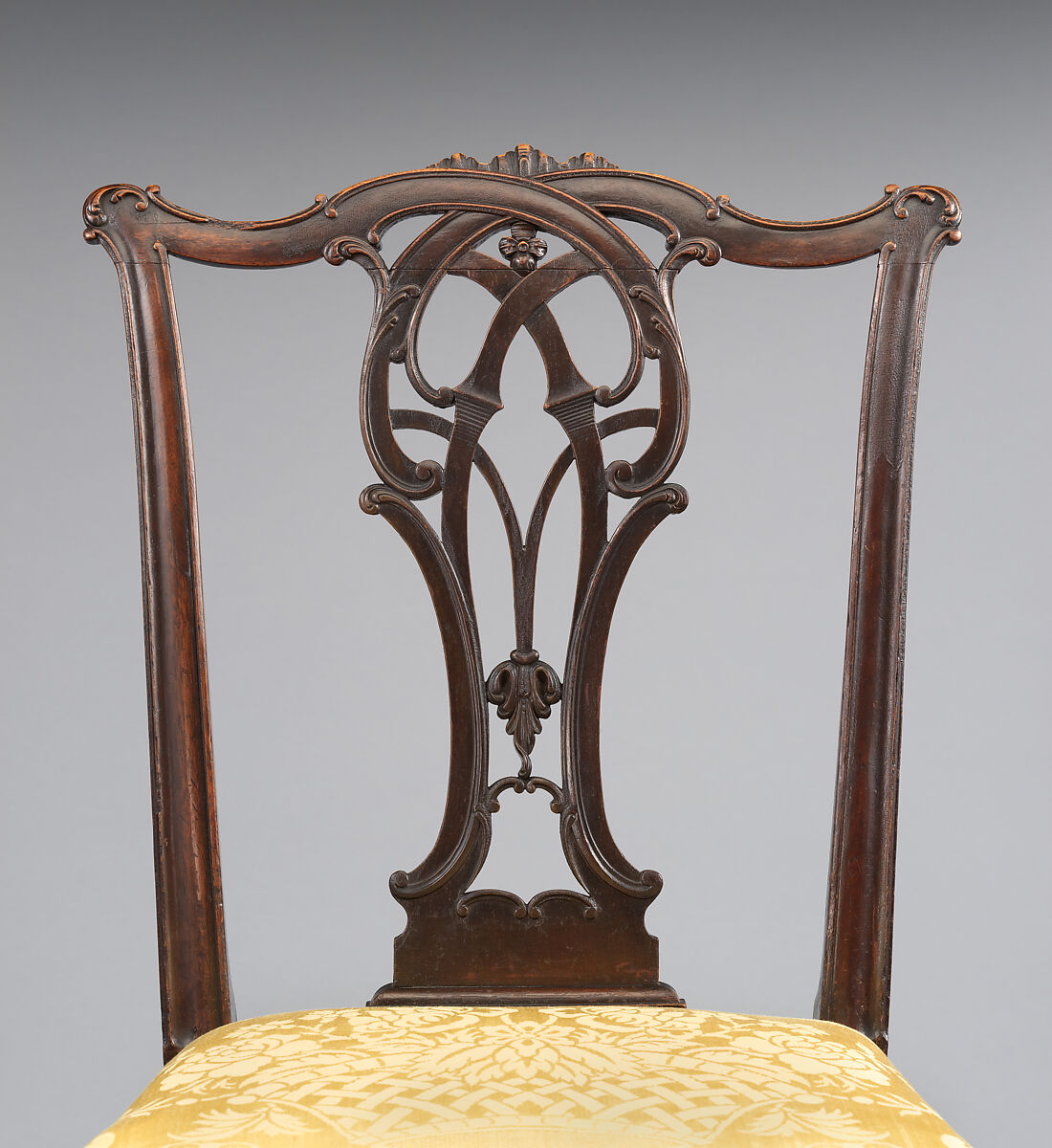 Side Chair, Attributed to Thomas Affleck (1740–1795), Mahogany, yellow poplar, yellow pine; upholstery (modern), American
