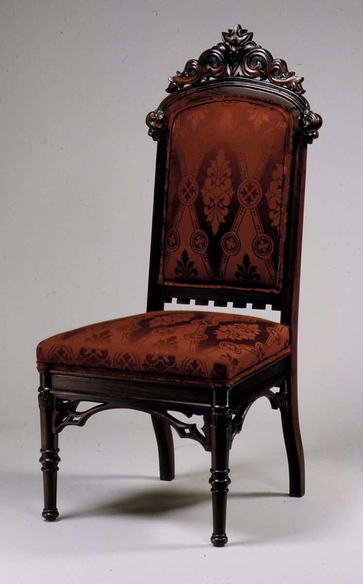 Designed by Alexander Jackson Davis Side Chair American The