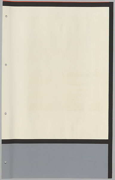 Schumacher's Taliesin Line of Decorative Fabrics and Wallpapers Designed by Frank Lloyd Wright, Frank Lloyd Wright (American, Richland Center, Wisconsin 1867–1959 Phoenix, Arizona), Book (a) together with a conforming masonite authorized dealer sign (b), American