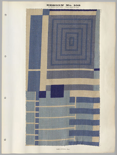 Schumacher's Taliesin Line of Decorative Fabrics and Wallpapers Designed by Frank Lloyd Wright, Frank Lloyd Wright (American, Richland Center, Wisconsin 1867–1959 Phoenix, Arizona), Book (a) together with a conforming masonite authorized dealer sign (b), American