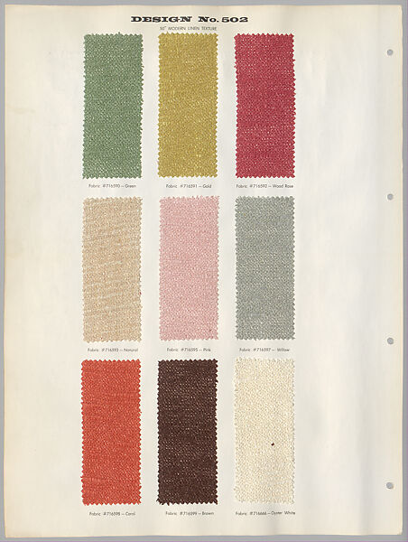 Schumacher's Taliesin Line of Decorative Fabrics and Wallpapers Designed by Frank Lloyd Wright, Frank Lloyd Wright (American, Richland Center, Wisconsin 1867–1959 Phoenix, Arizona), Book (a) together with a conforming masonite authorized dealer sign (b), American